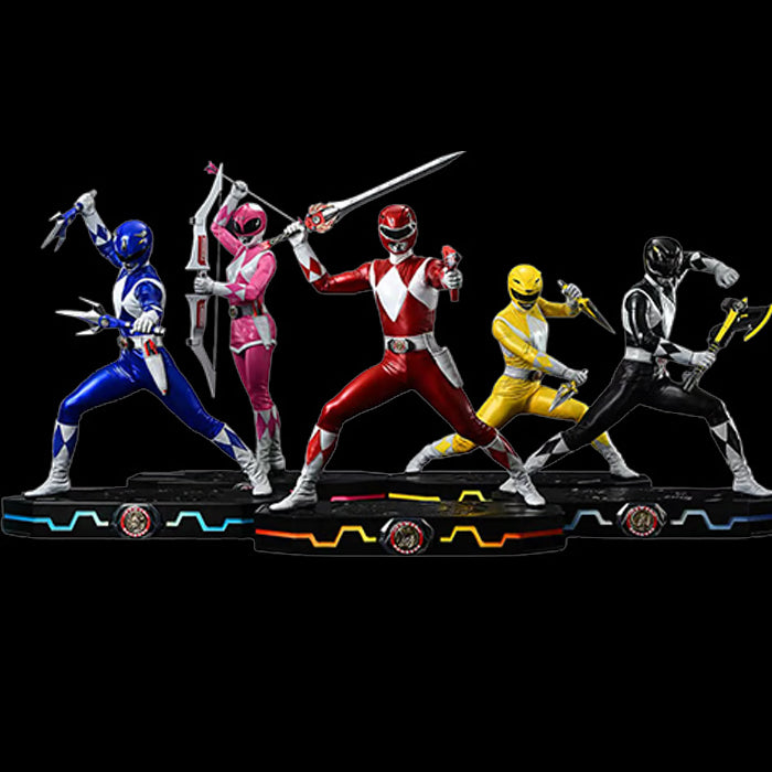 Prime 1 | Power Rangers 5-Ranger Set (Deluxe Bonus Version) - PREVENTA