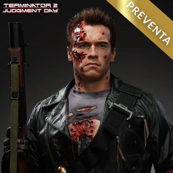 Queen Studios - T-800 Battle Damaged (Mechanical) - PREVENTA