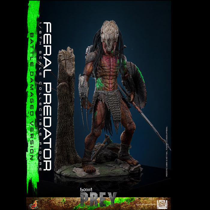 Hot Toys - Feral Predator (Battle Damaged) | PREVENTA