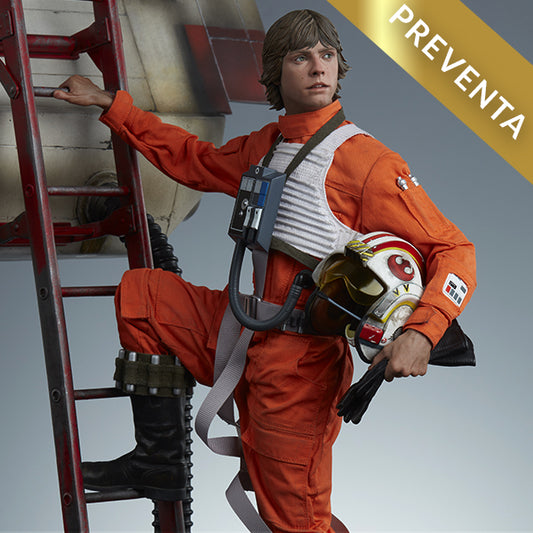 Sideshow - Luke Skywalker & X-Wing: Red Five, Standing By (PREVENTA)